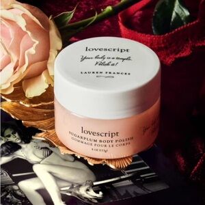 NEW Lauren Frances Lovescript Sugarplum Body Polish